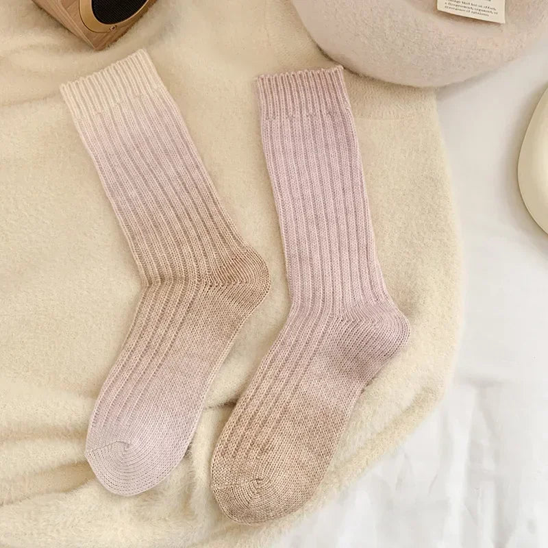 Dreamy Gradient Crew Socks