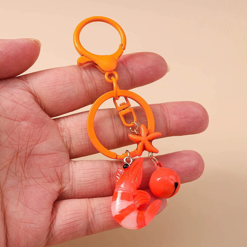 Shrimp Friend Clip-On Charm