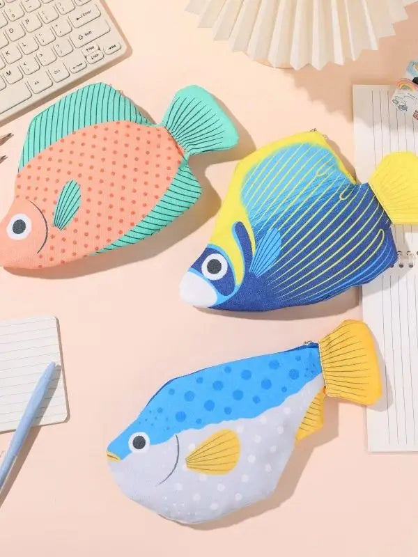 Puffer Fish Zipper Pouch