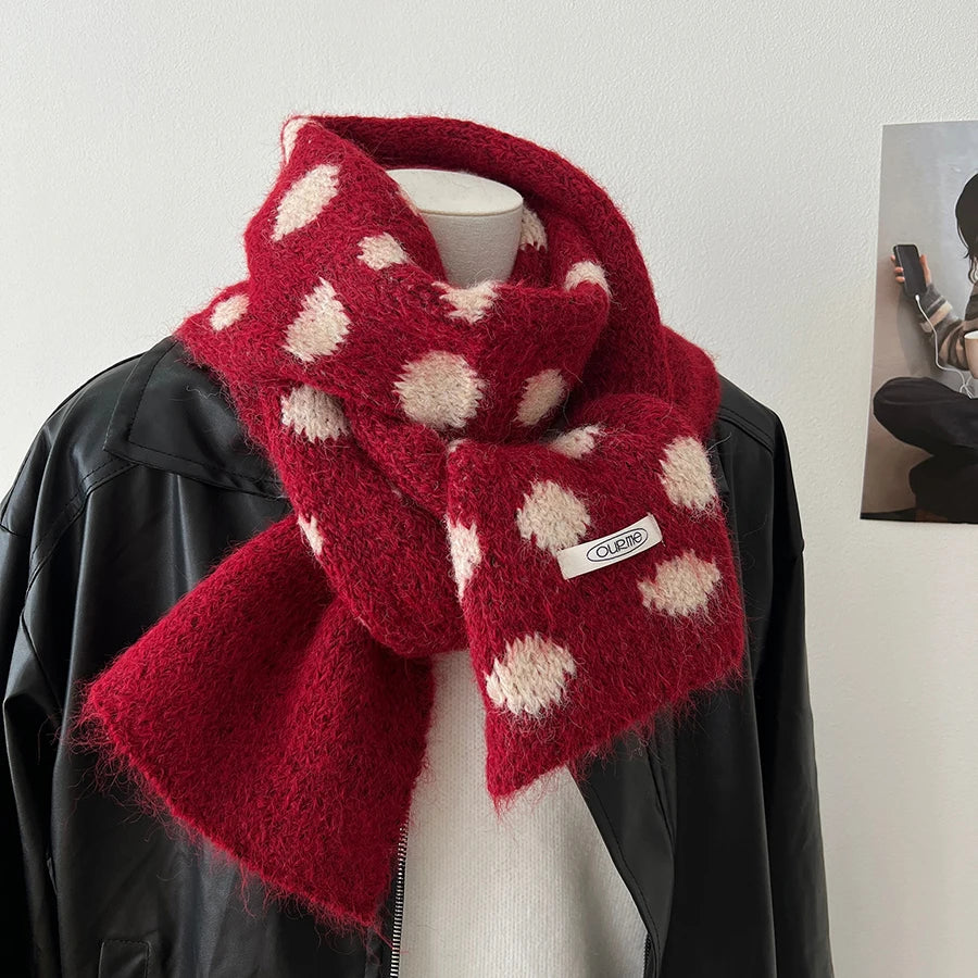 Polka Dot Scarf
