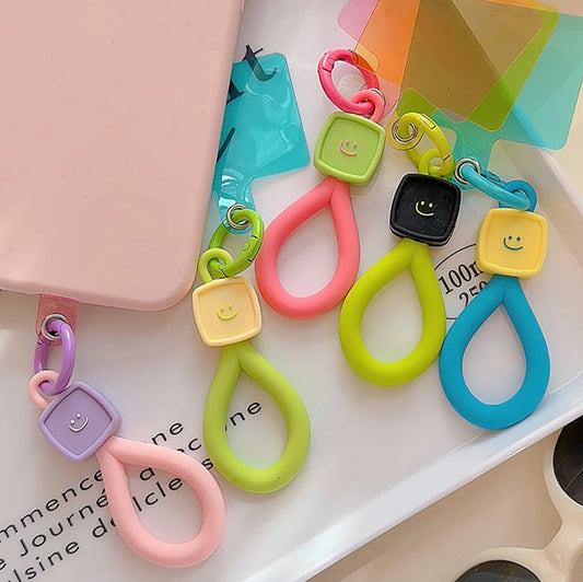 Smiling Phone Safety Straps - Ice Cream Cake