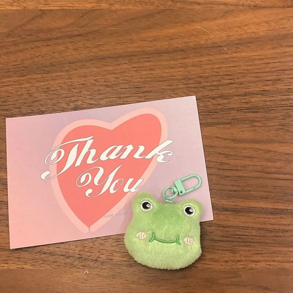 Cartoon Plush Doll Pendant Cute Bunny Brooch Doll Bear Frog Bag Pendant Diy Keychain - Ice Cream Cake
