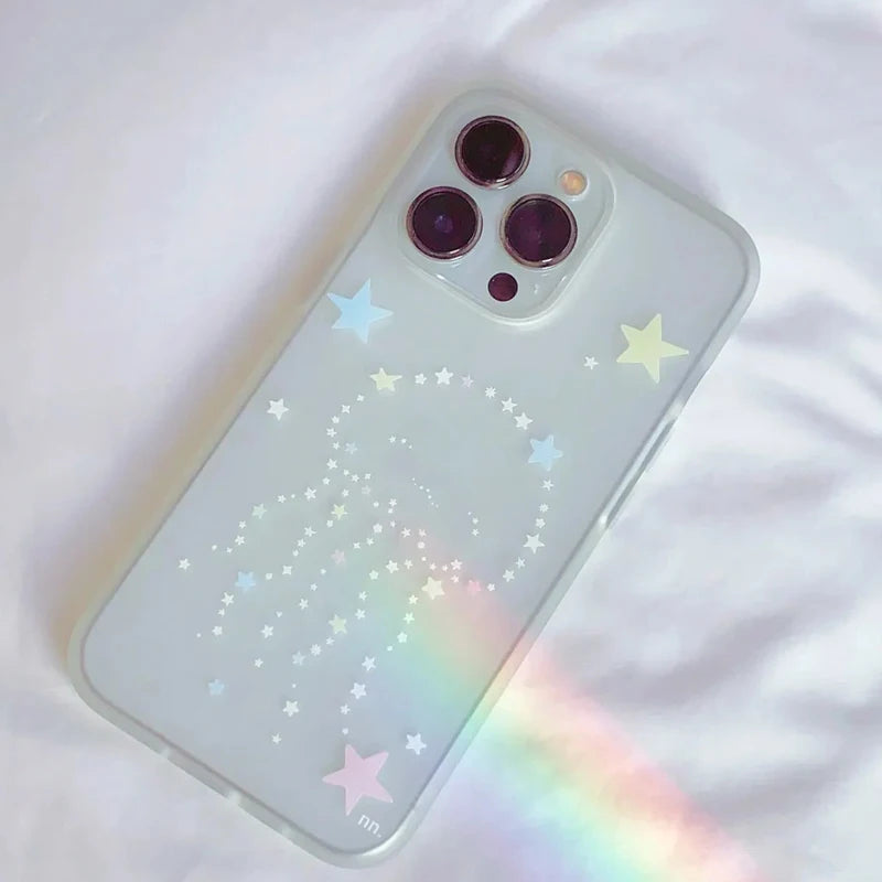 Fashiy Niche Marine Jellyfish Phone Case for IPhone17 16Pro 15 14 13 12 11 Promax Plus Luxury High-end Minimalism Back Cover Y2k - Ice Cream Cake