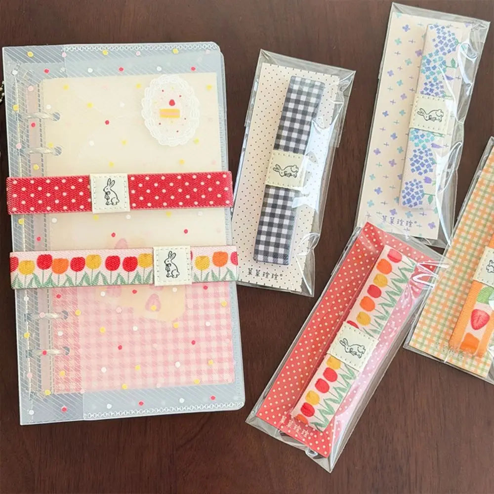 Bunnies and Sweets Notebook Elastic Strap