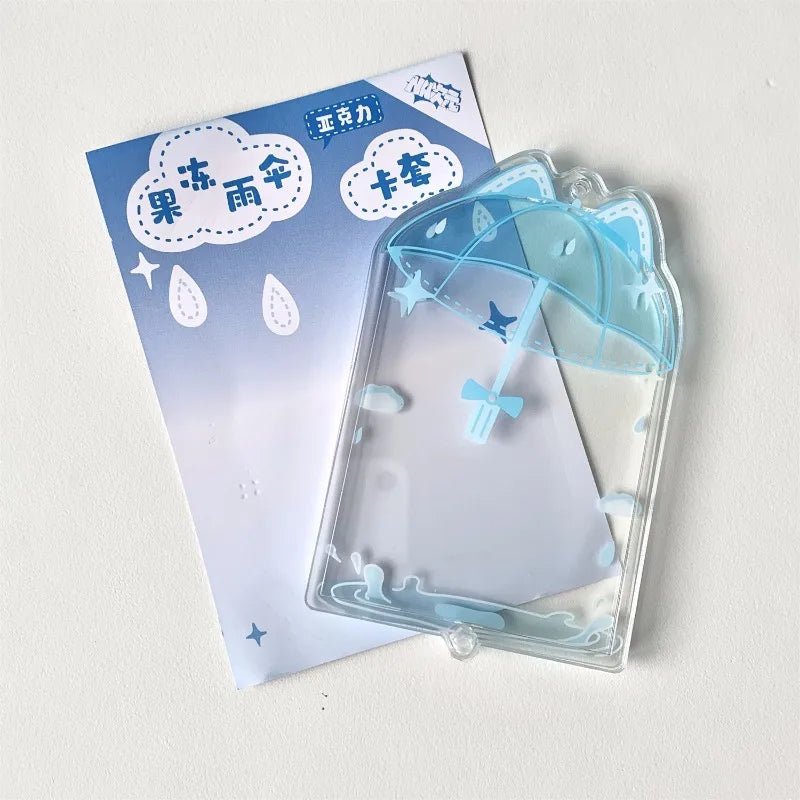 Rainy Day Umbrella Photocard Holder