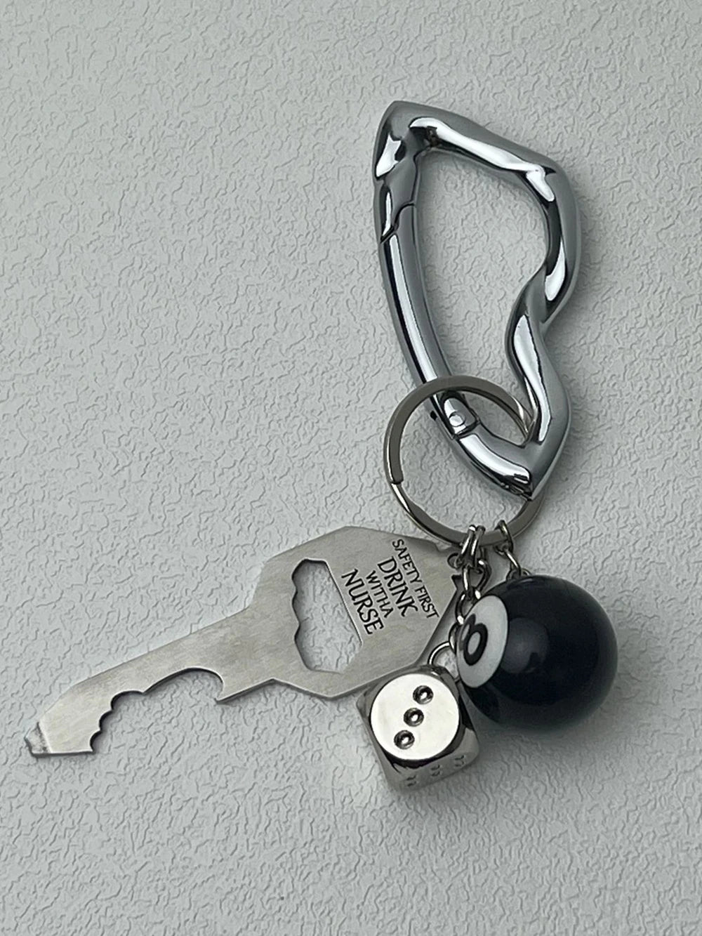 y2K Spacey Style Carabiner Clip