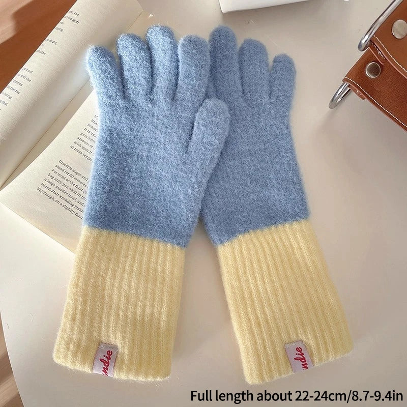 Colourblock Gloves