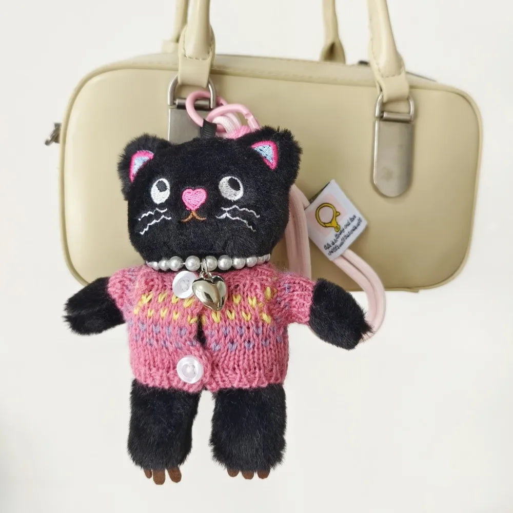 Fashion Cat Plush Keychain (14 Designs)