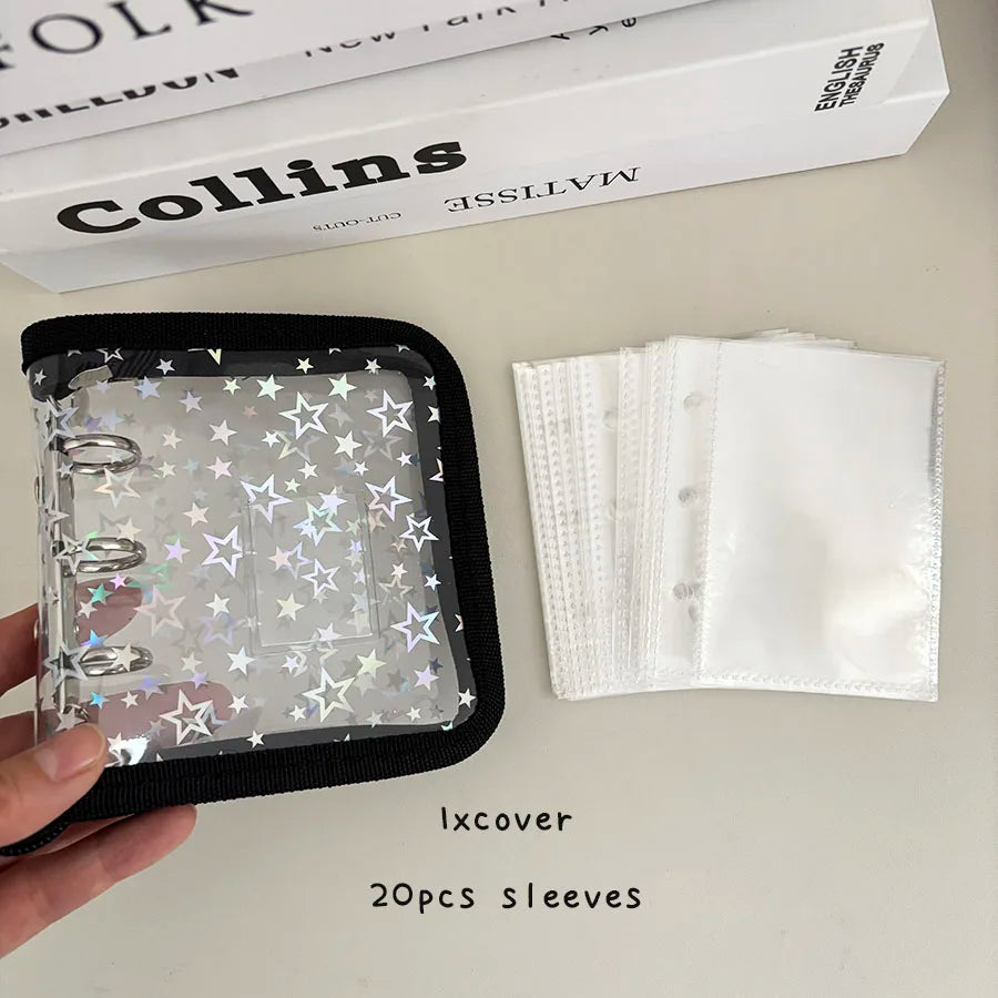 Mini Star Detail Ring Binder Album