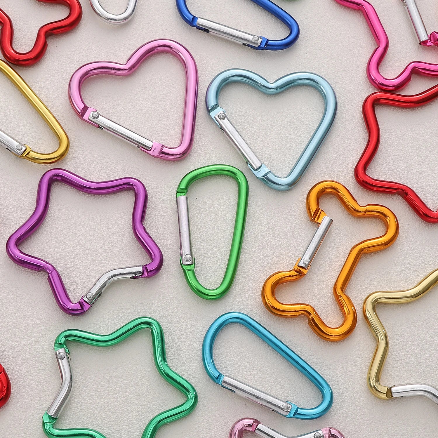 Multicolor Fun Shape Carabiner Clip - Ice Cream Cake