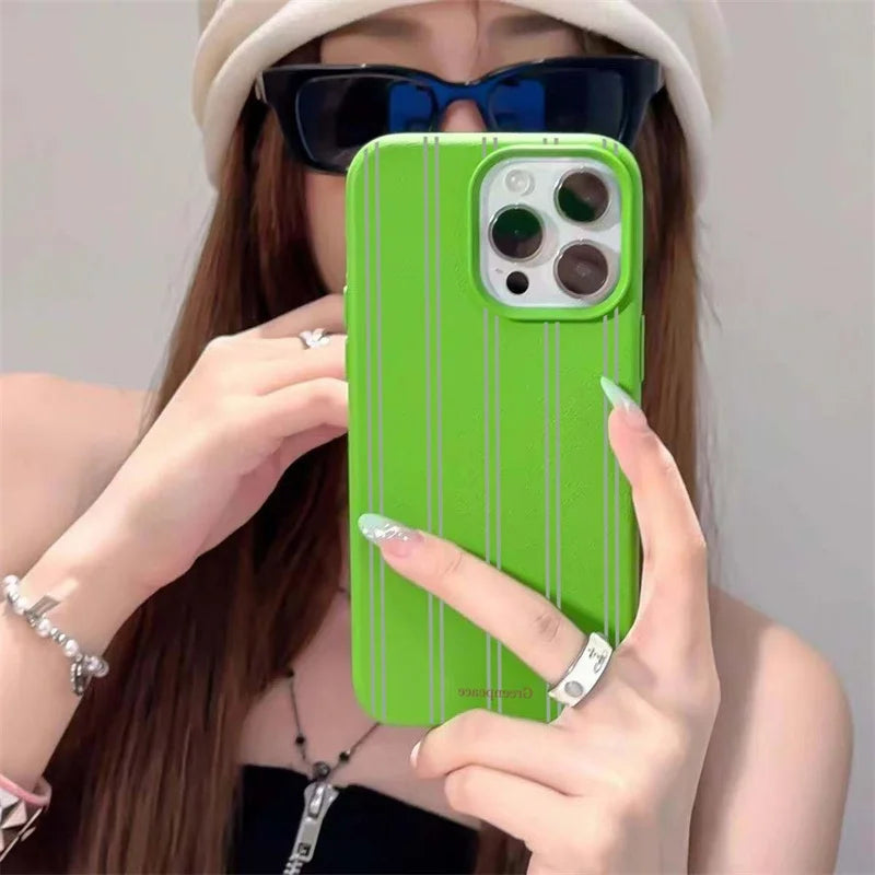 Vertical Stripe iPhone Case (8 Colours)