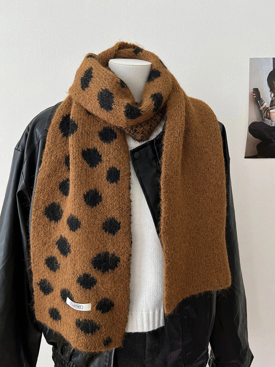 Polka Dot Scarf