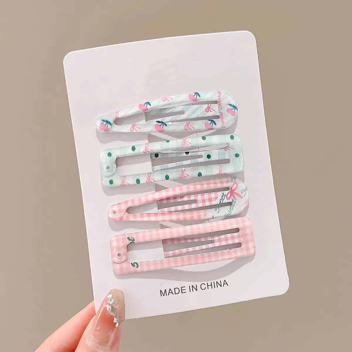 Showa Pop Hair Clips - Ice Cream Cake