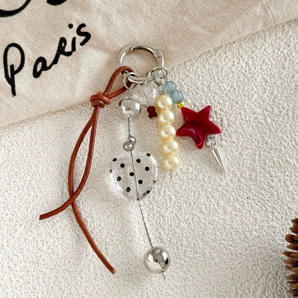 y2K Fruit Charm Strap Clip-On Keychain