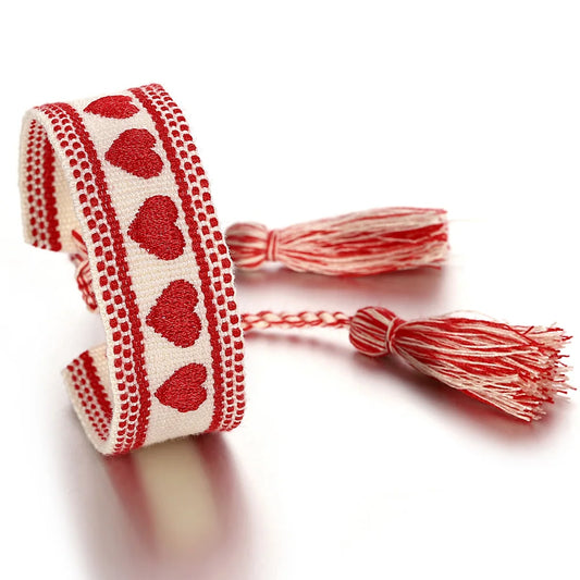 Woven Heart Bracelet