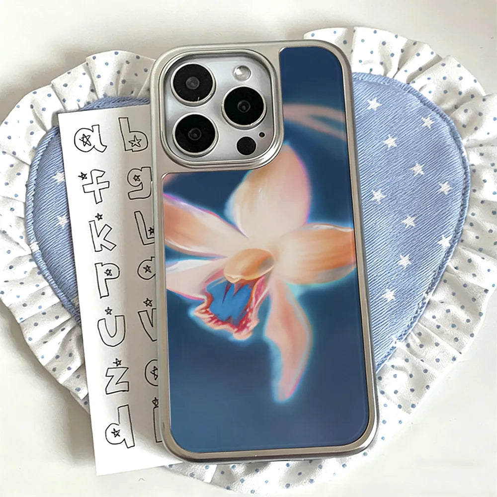 Glowy Orchid iPhone Case