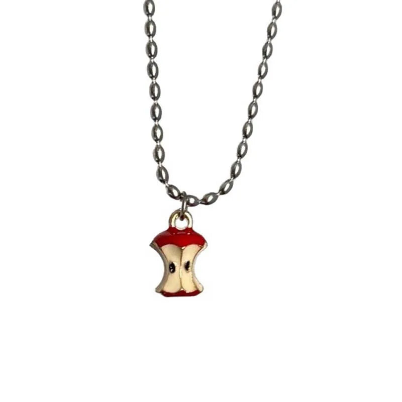 Apple Core Charm Necklace