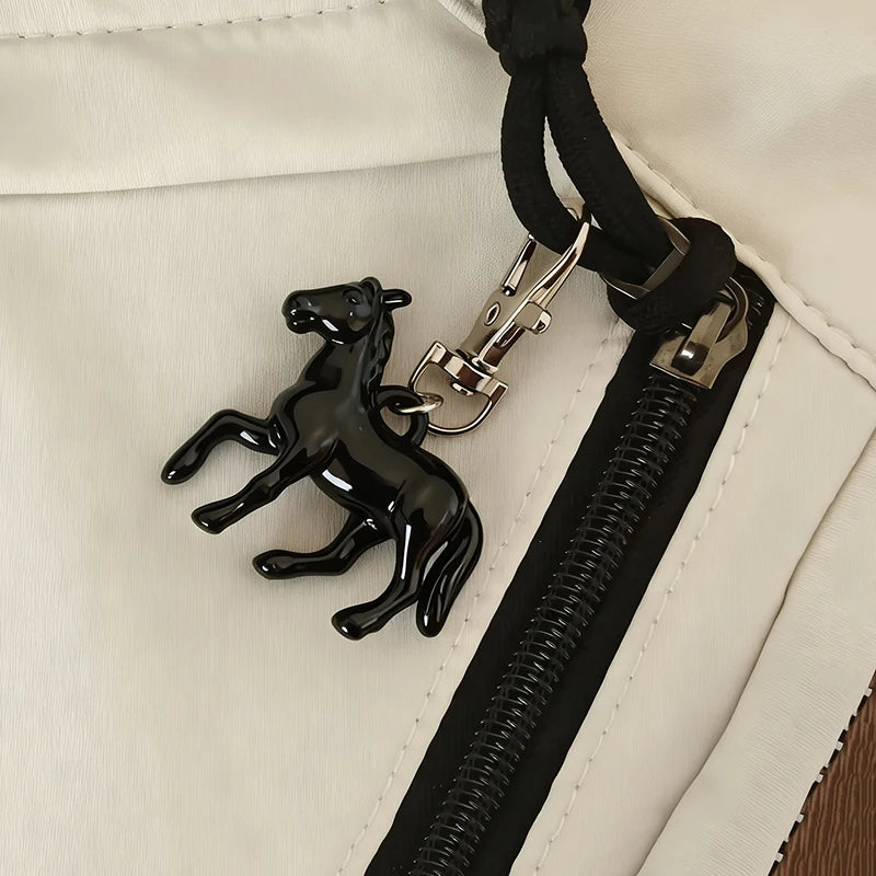 Tiny Horse Clip-On Keychain Charm