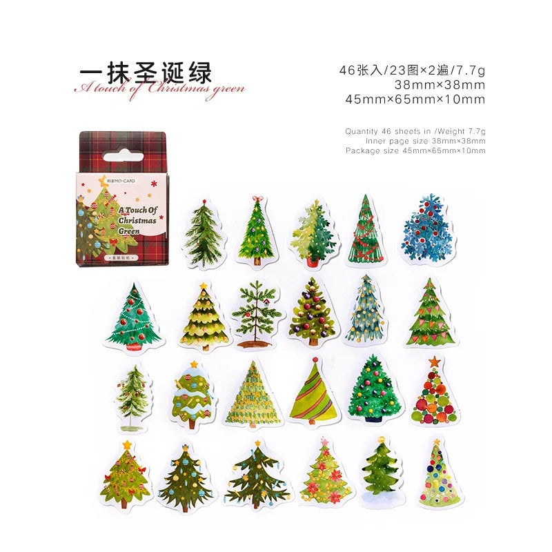 Christmas Time Sticker Pack (45 Stickers)