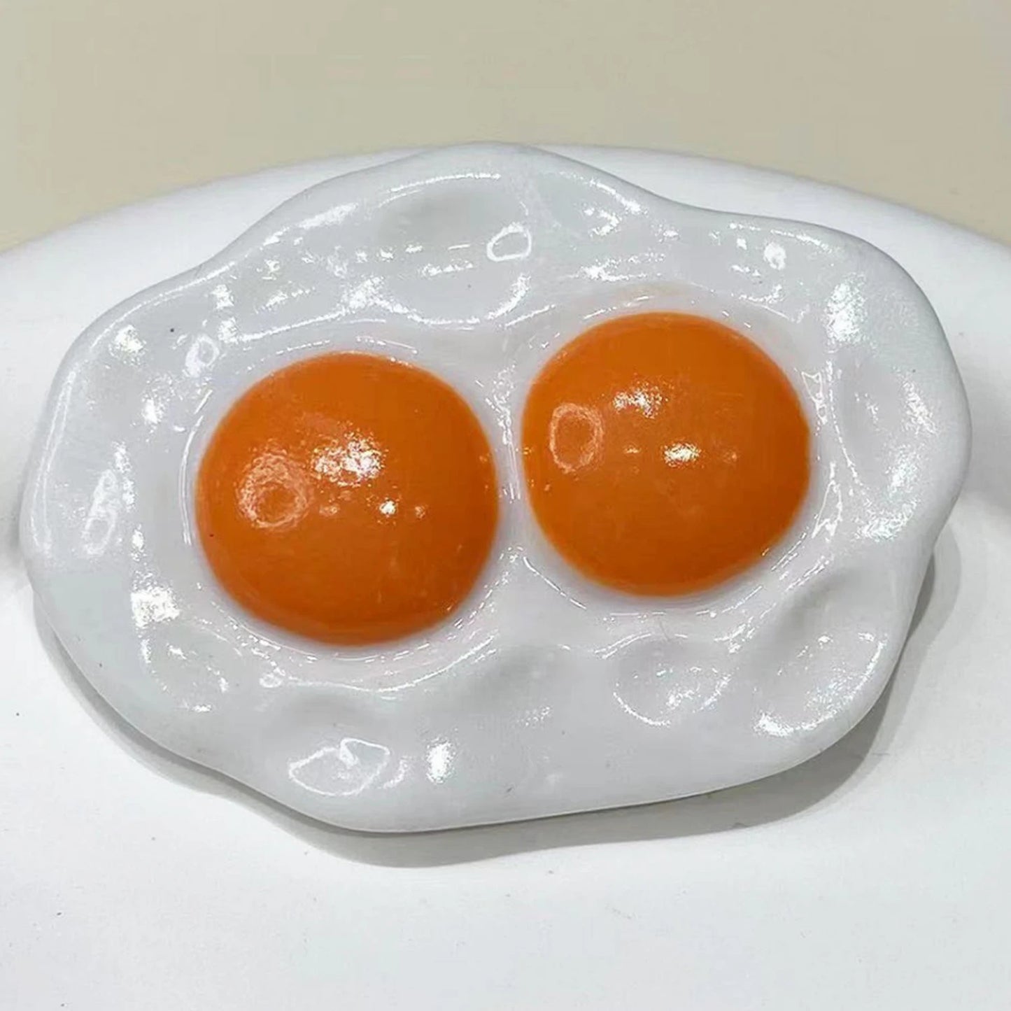Lovely Cute Korea Egg Hairpins Sweet Yellow Hair Clip Hair Grip Barrettes Simulation Food Headwear Hair Accessories For Women - Ice Cream Cake