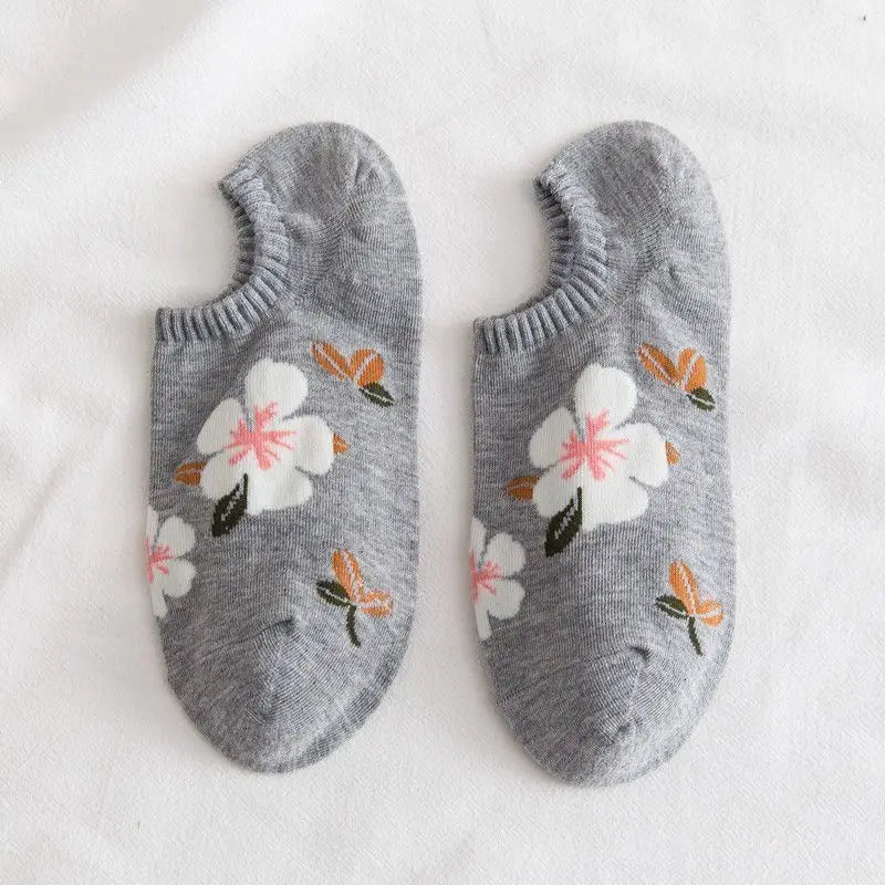 Flower Power Crew Socks