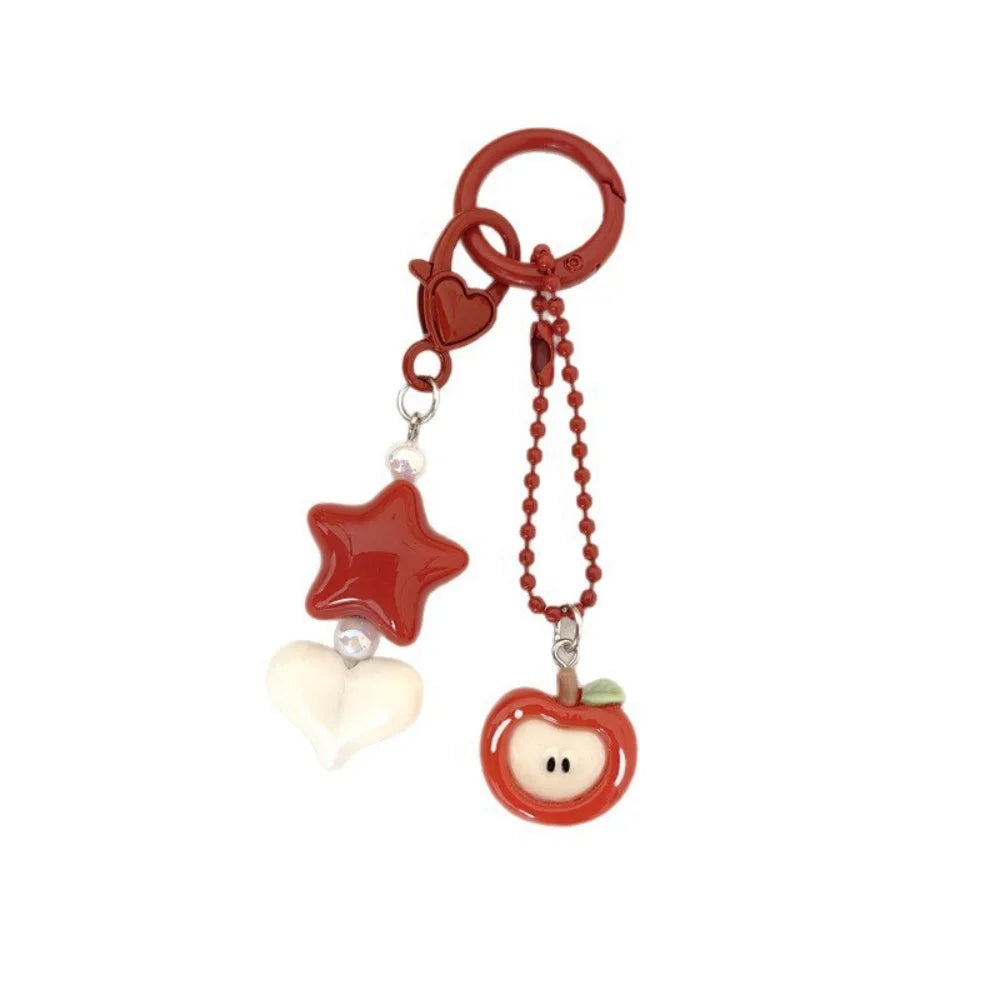 y2K Fruit Charm Strap Clip-On Keychain