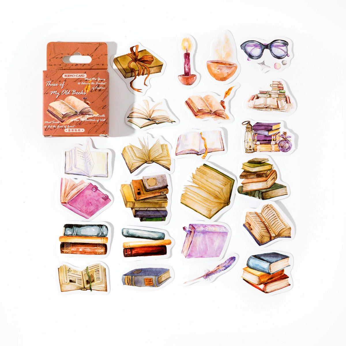 Book Lover Sticker Pack (46 Stickers)