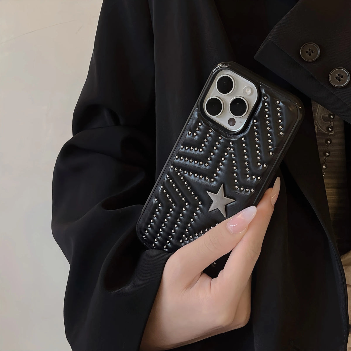 y2k Rhinestone Star iPhone Case