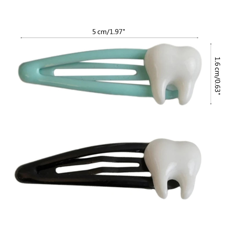 Molar Tooth Hair Clip