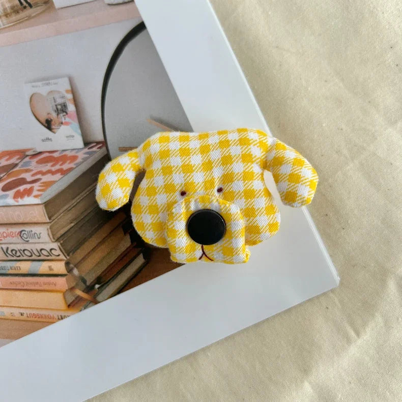 Data Cable Organiser Clip Headphone Cable Organiser New Puppy Shape Charging Cable Binding Strap Fabric Storage Box Supplies - Ice Cream Cake