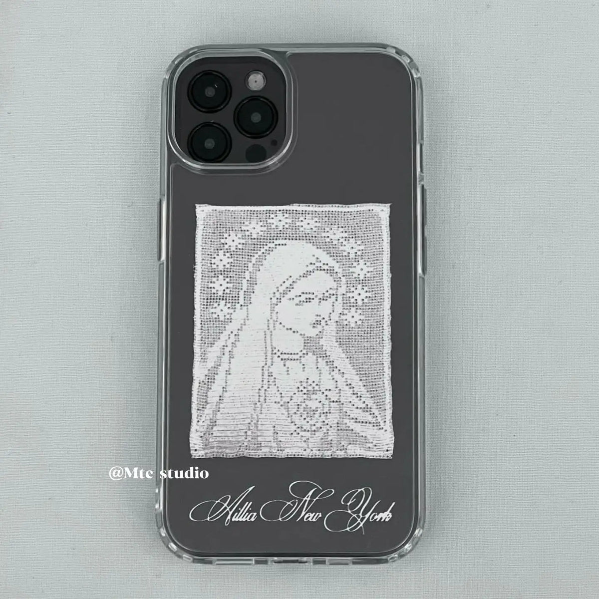 Catholic Aesthetic Lace iPhone Case