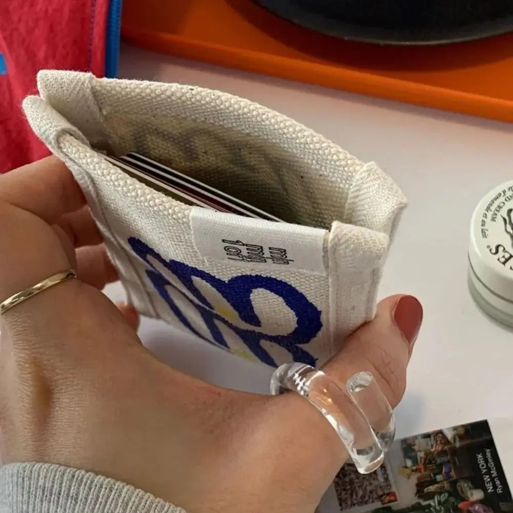 Canvas Card Holder