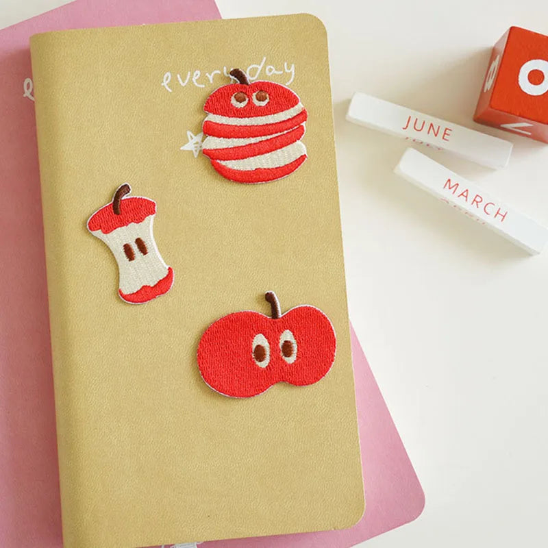 Embroidered Apple Patch (5 Designs)