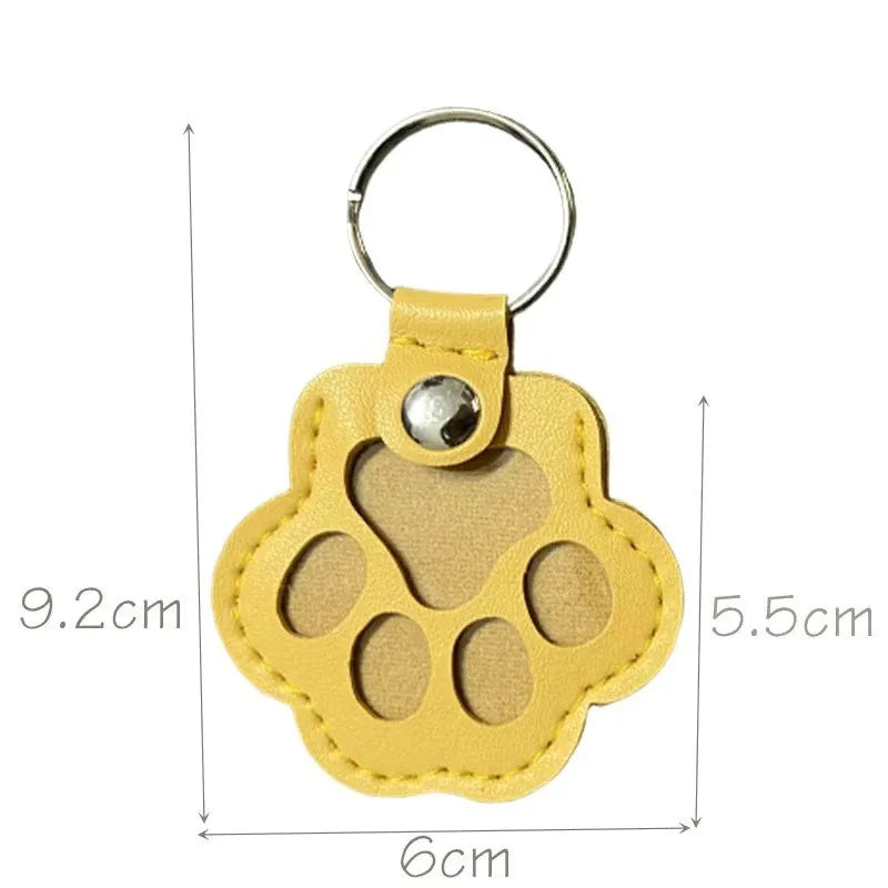 Pet Paw Fur Keeper Keychain