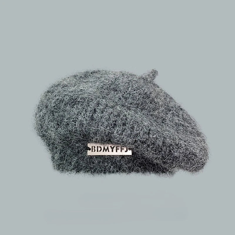 Fuzzy Beret hat