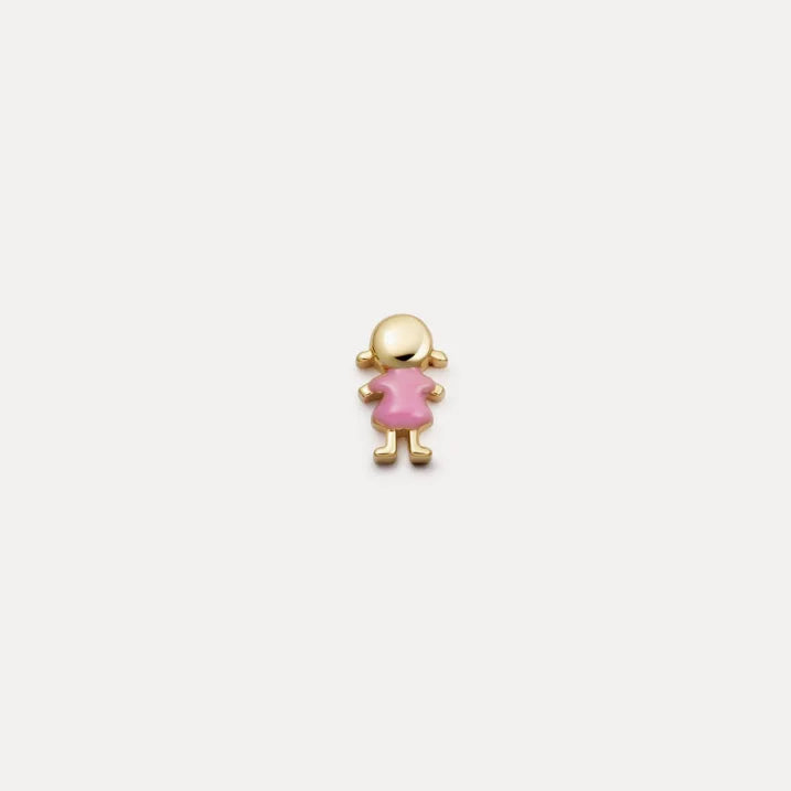 Shaker Charm Rainbow Necklace