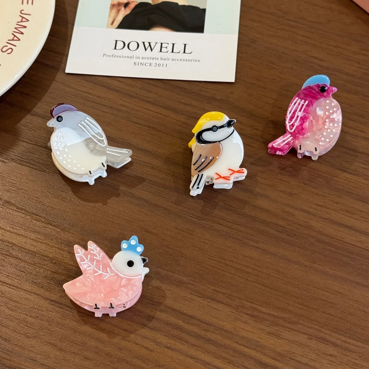 Mini Bird Hair Claws
