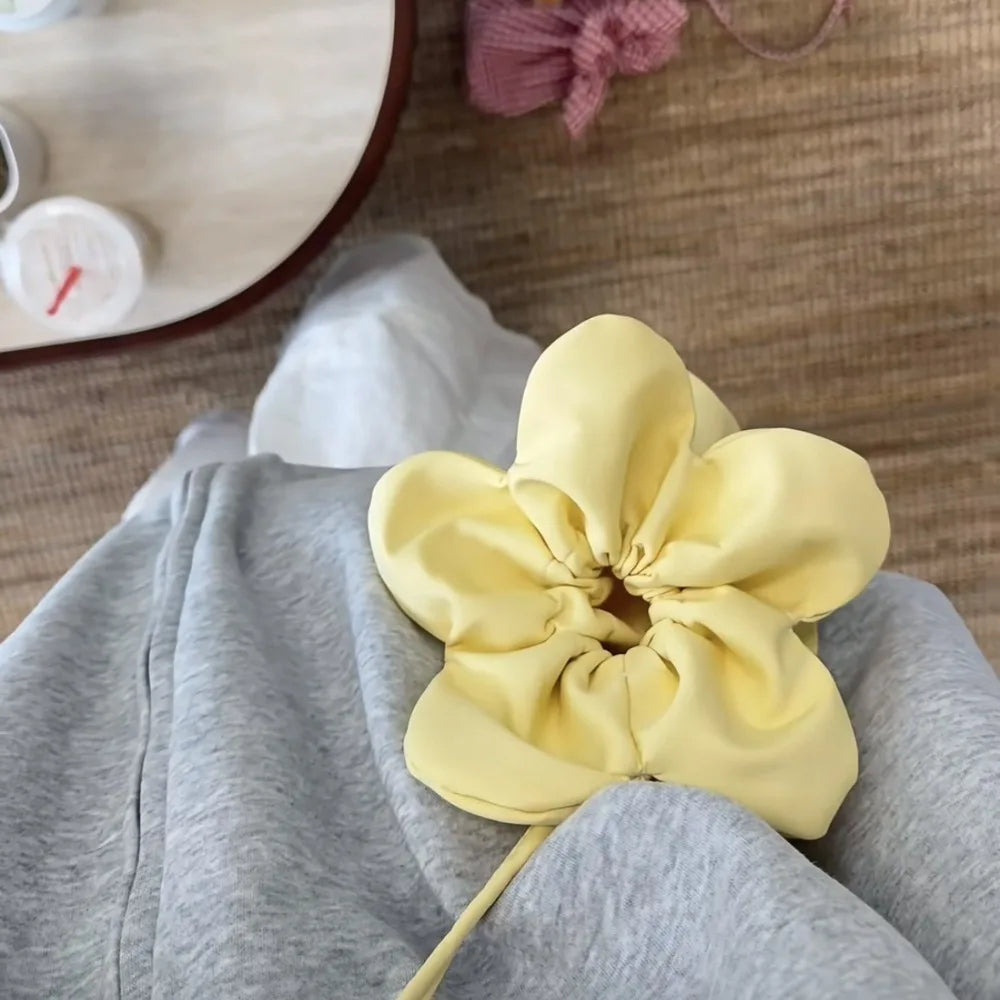 Drawstring Flower Petal Purse (3 Colours) - Ice Cream Cake