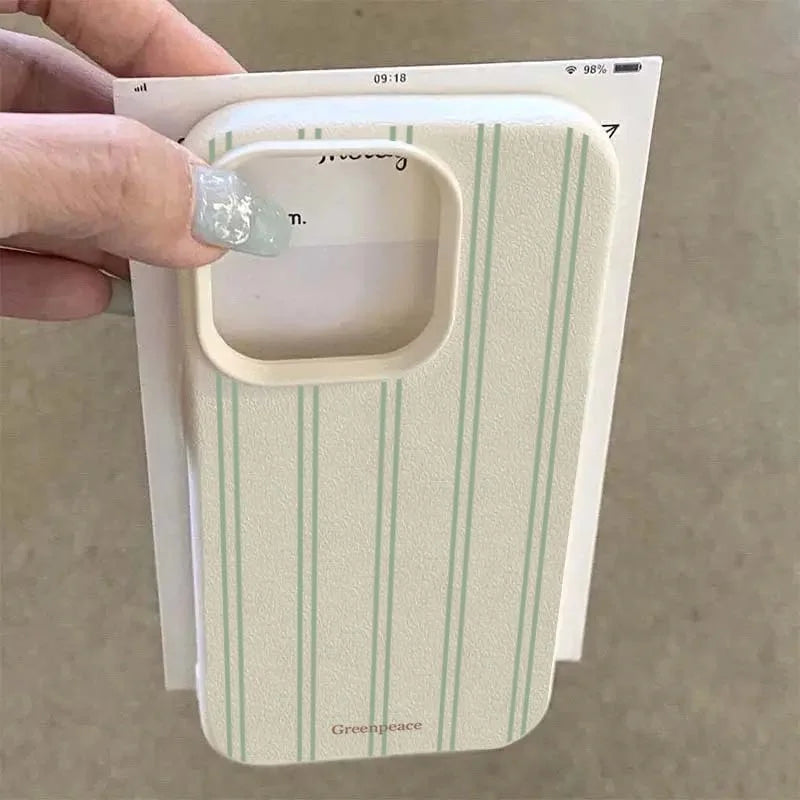 Vertical Stripe iPhone Case (8 Colours)