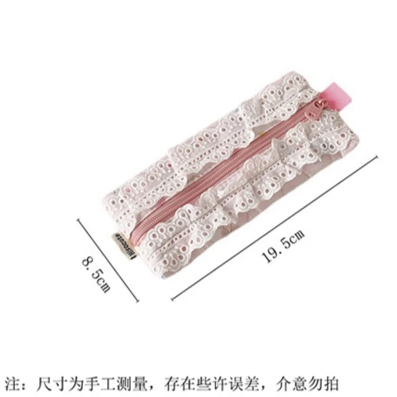 Quilted Lace Pencil Case