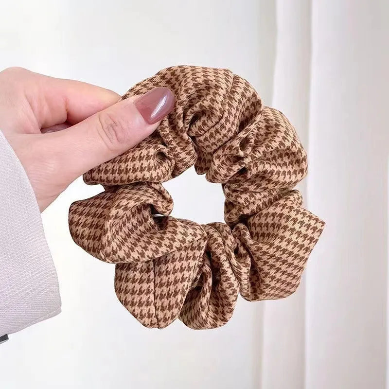Coffee Time Hair Scrunchie Set