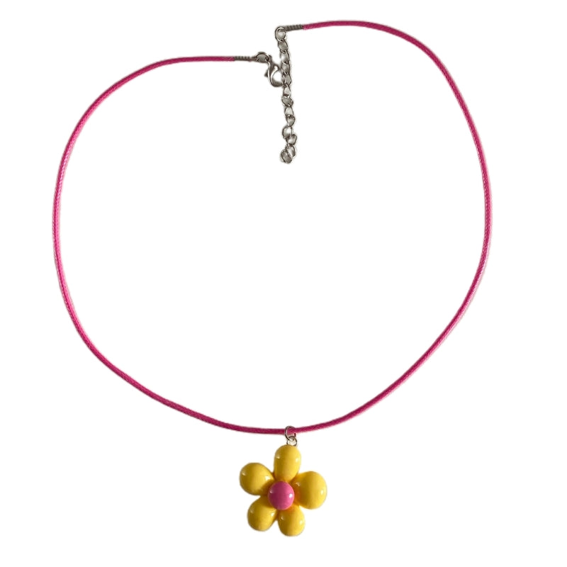 y2K Flower Pop Necklace