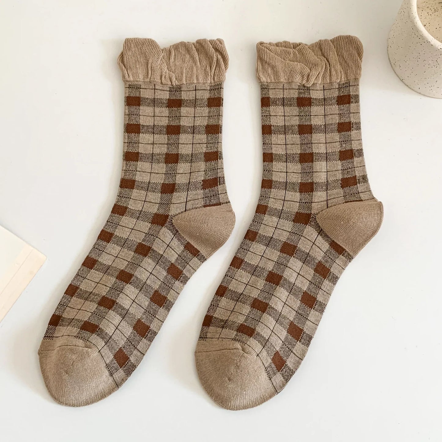 Rustic Crew Socks