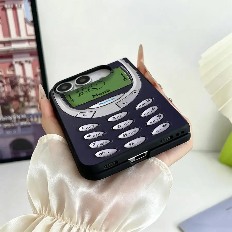 Retro Dumbphone Case for iPhone Duo