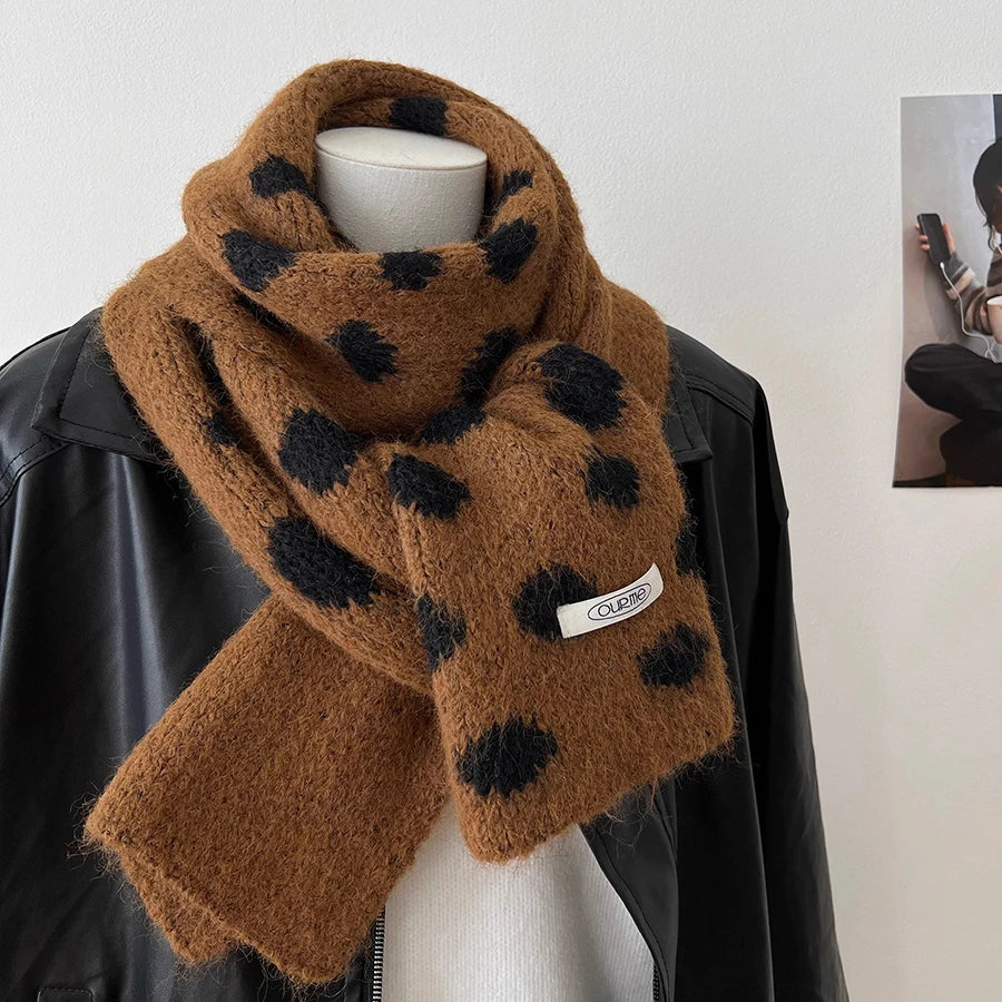Polka Dot Scarf