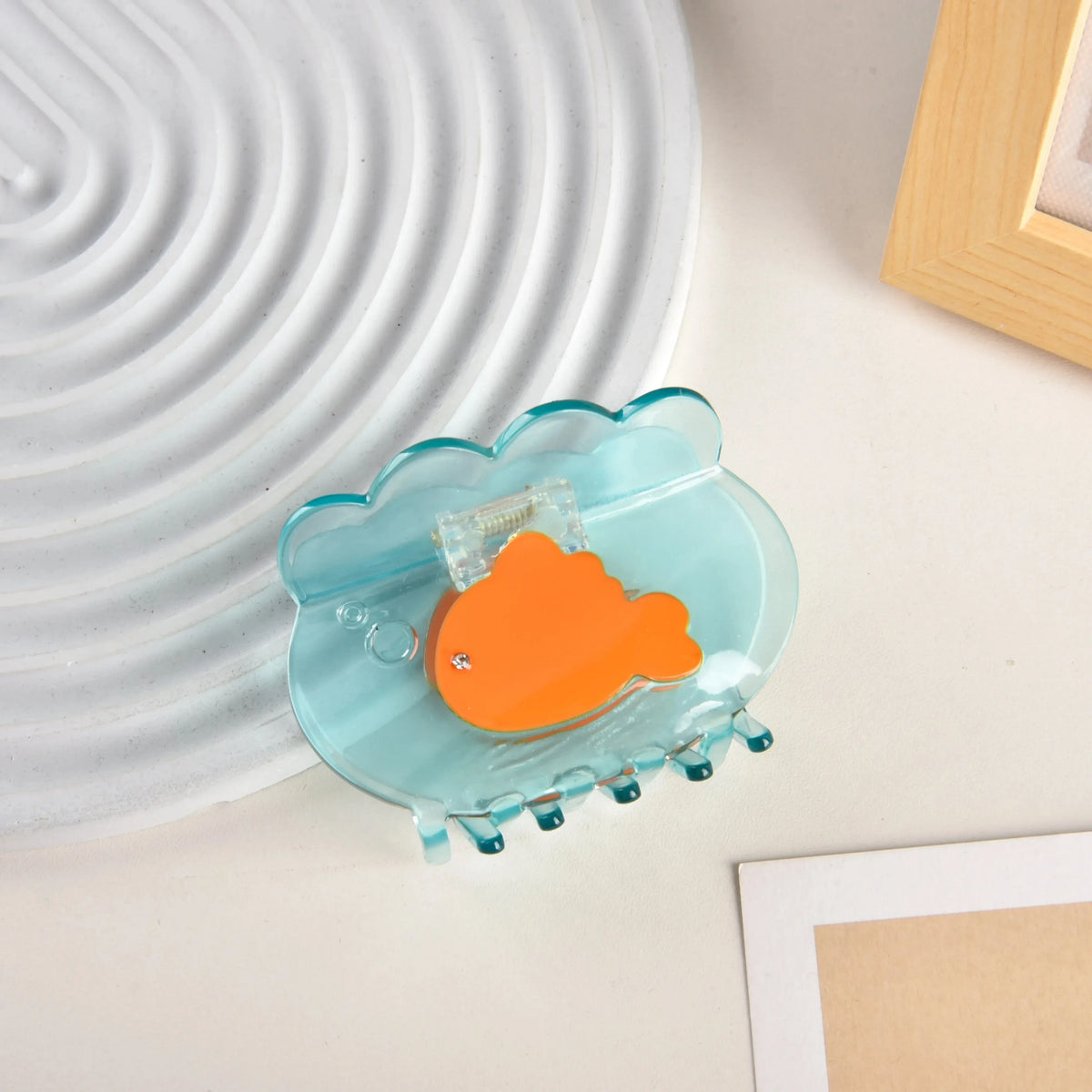 Aqua Friends Hair Claw - Ice Cream Cake
