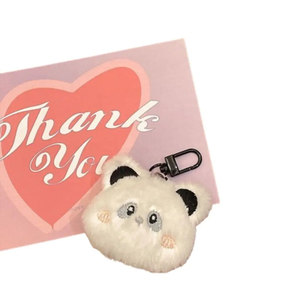 Cartoon Plush Doll Pendant Cute Bunny Brooch Doll Bear Frog Bag Pendant Diy Keychain - Ice Cream Cake