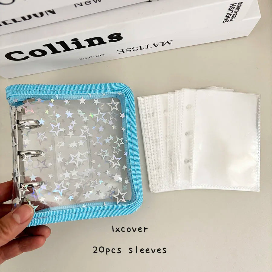 Mini Star Detail Ring Binder Album