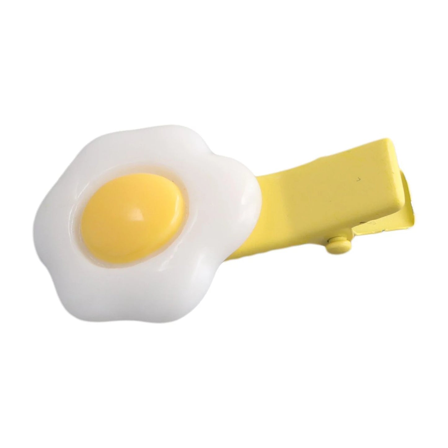 Lovely Cute Korea Egg Hairpins Sweet Yellow Hair Clip Hair Grip Barrettes Simulation Food Headwear Hair Accessories For Women - Ice Cream Cake