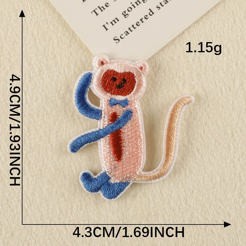 Embroidered Animal Patch